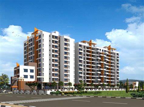 942 Sq Ft 2 Bhk 2t Apartment For Sale In Lunkad Builder Akash Tower