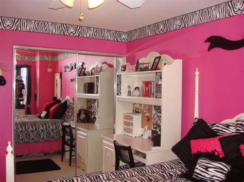 zebra print and hot pink bedroom ideas