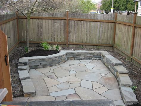 My original thought was to scrape off the if you ever do a project like this… be sure to do it under the largest tree on your property if and when you place the last piece in place, take a breath and give yourself a pat on the back for a job well done. Slate Patio Backyard Flagstone Seattle Stone Before And After Installation Shepherd Designs Do ...