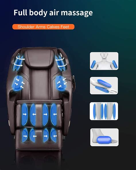 buy bestmassage electric shiatsu zero gravity full body massage chair recliner with built in