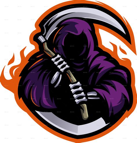 Grim Reaper Logo Png Ferne Denning