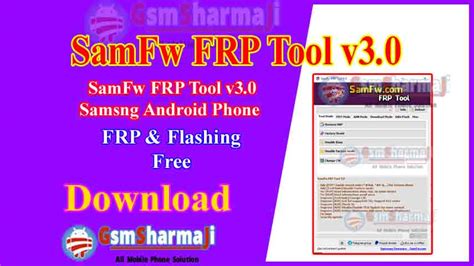 SamFw Tool V One Click FRP Unlock Android Enable Secret Code