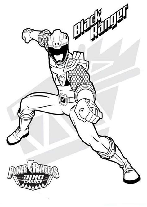 Free & Easy To Print Power Rangers Coloring Pages - Tulamama