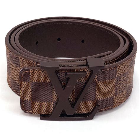 Men S 40mm Louis Vuitton Initiales Reversible Belt Iucn Water