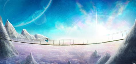 Supernova Anime Landscape Hd Anime 4k Wallpapers Images