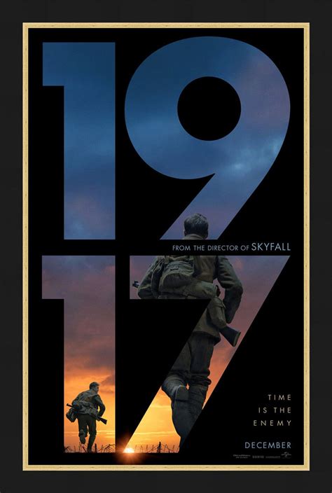 1917 2020 Original Movie Poster Art Of The Movies