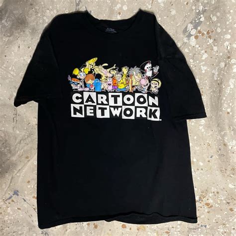 Cartoon Network Shirts Cartoon Network Vintage Retro Black Mens Tee Shirt Xl Poshmark