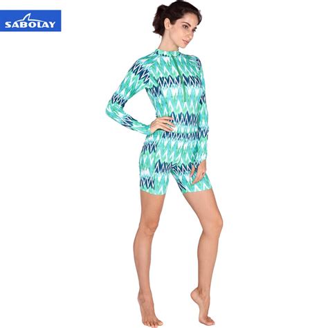 2018 Sabolay New Arrival Women One Pieces Rash And Uv Protection