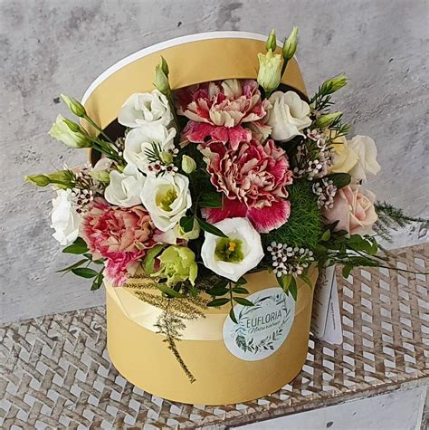 Eko Flower Box Z Kwiatów Ciętych Fb 13 Kwiaciarnia Eufloria