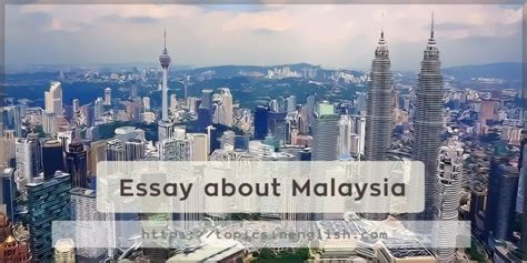 Learn and practice your bahasa malaysia with a native speaker in a language exchange via email, text chat, and voice chat. Essay about Malaysia | Topics in English