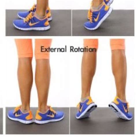 External Rotation Calf Raises By Kyle Derkson Exercise How To Skimble