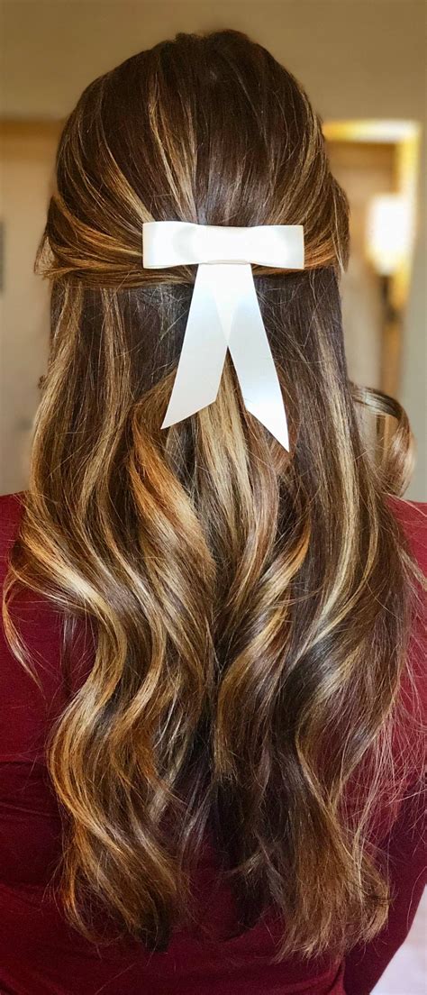 20 Inspirations Of Ponytail Bridal Hairstyles With Headband And Bow