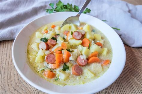 German Potato Soup Recipe Kartoffelsuppe Recipes From Europe
