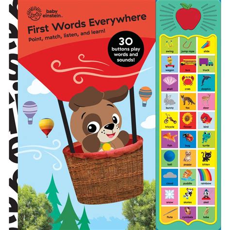 Baby Einstein First Words Everywhere Sound Book Kmart