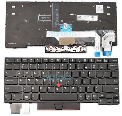 New Original Lenovo Thinkpad X280 Keyboard US Backlit 01YP200