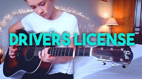 Drivers License Olivia Rodrigo Fingerstyle Guitar Cover Youtube