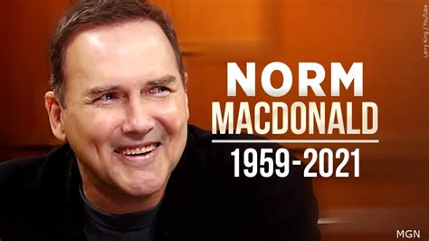 Comedian `snl Alum Norm Macdonald Dies At 61 Nbc Palm Springs
