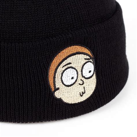 Warm Winter Animation Rick And Morty Knitted Hat Elastic Brand Ski Cap New