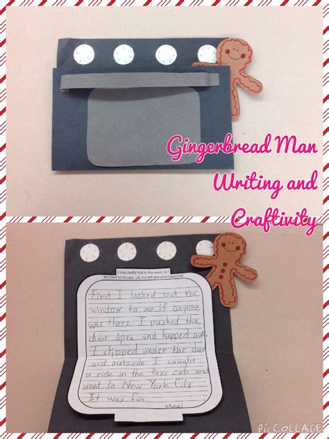 This Gingerbread Man Writing And Craft Is So Fun For The Students The