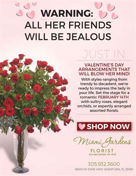Valentines Day Flower Marketing Valentines Valentines Day