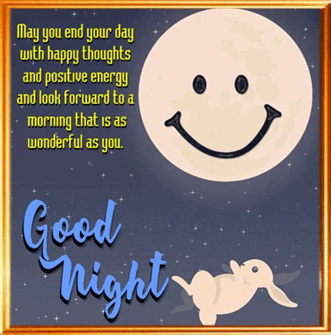 A Good Night And Happy Thoughts Card Free Good Night