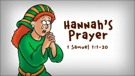 The Beginners Bible Video Series Story 28 Hannahs Prayer Study