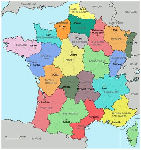 Colégio marista dom silvério festival 2016: Regiões da França - Viajar na França | Regiões da frança ...