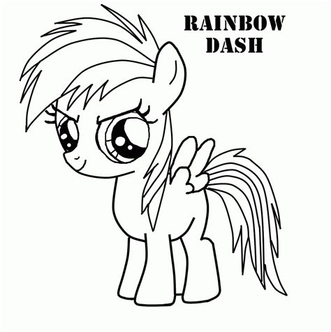 You can now print this beautiful rainbow dash little pony coloring page or color online for free. Kid Coloring Pages My Little Pony Rainbow Dash - Coloring Home