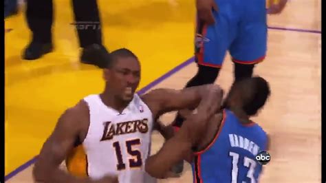 Nba Top Hardest Fouls Of All Time Youtube