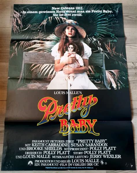 Filmplakat Pretty Baby Brooke Shields Keith Carradine Susan Sarandon