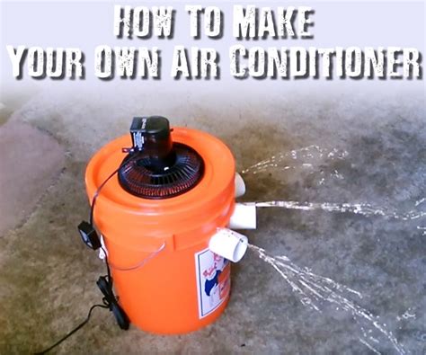 And with the cleverness of the diy community, you don't even begin by wrapping copper tubing around the back and front of the fan; How To Make Your Own Air Conditioner - SHTF & Prepping Central