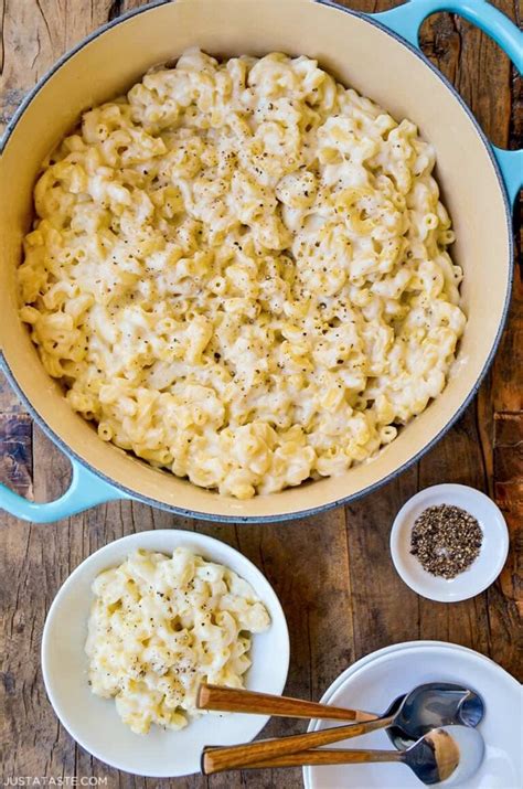 30 Minute White Cheddar Mac And Cheese Just A Taste