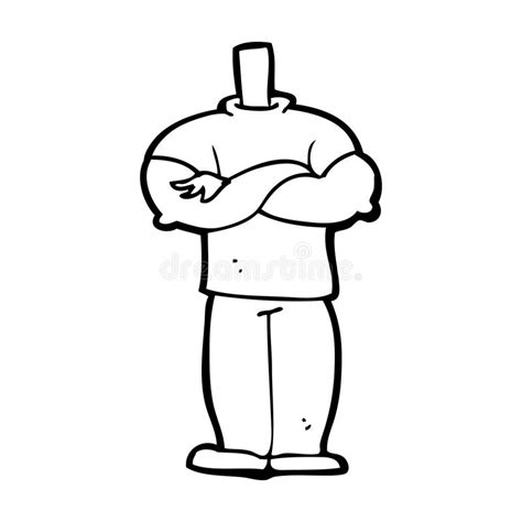 Cartoon Body With Folded Arms Mix And Match Cartoons Or Add Own Photos
