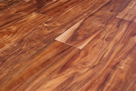 Acacia Asian Walnut Hand Scraped Hardwood Floors