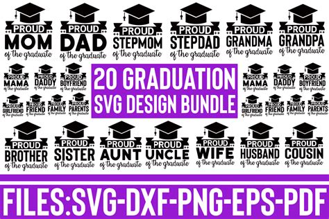 Graduation Svg Design Bundle Bundle · Creative Fabrica