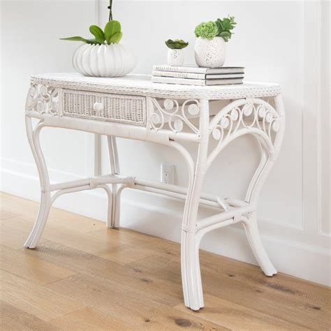 Rattan console table furniture is one of nature's products that have provided jobs to simple people living around a wide area of land planted with rattan. Best place to buy quality Patton Rattan Console Table by ...