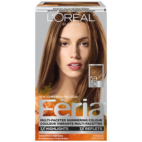 However, certain shades are more in your face than others. L'Oreal Feria Hair Colour - 59 Rich Golden Brown | London ...