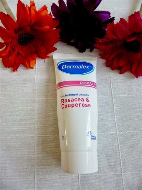 Review Dermalex Repair Skin Treatment Cream For Rosacea Sleek Chic