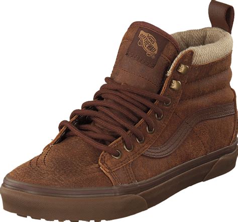 Buy Vans Sk8 Hi Mte Mte Brownherringbone Shoes Online Uk