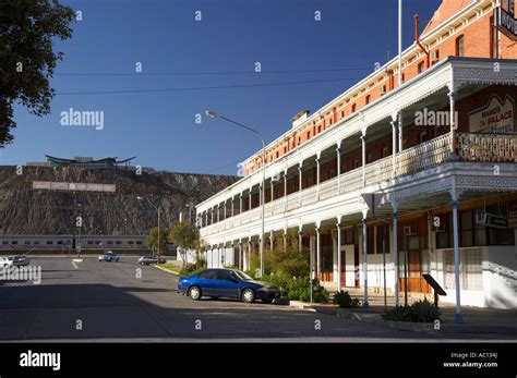 Palace Hotel Broken Hill Outback New South Wales Australia Stock Photo