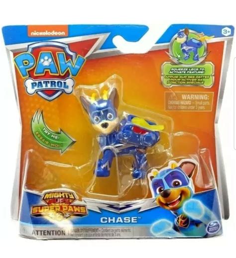 Paw Patrol Chase Mighty Pups Super Paws Toy Figure Protect Hero Safety
