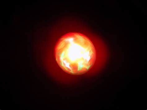 Orb Red Glowing Fire Ball Light Laser Sun Fantasy Concept Art