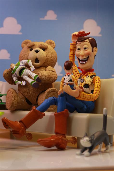 Woody And Ted Happy Together 👨🏼‍🌾🐻 Creepy Woody Big Battle Happy