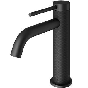 Lowes bathroom faucets waterfall faucet single hole delta sink. VIGO Madison Single Hole Bathroom Faucet - Matte Black ...