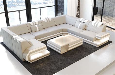 Leather Sectional Sofa San Antonio U Shape Luxury Sofa Design Luxury
