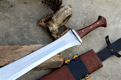 28 Inches Blade Large Xiphos Sword Greek Xiphos Hand Forged Etsy