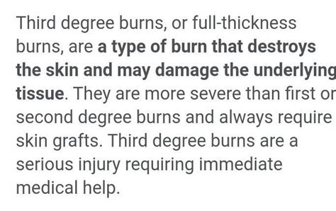 What Is Third Degrees Burn