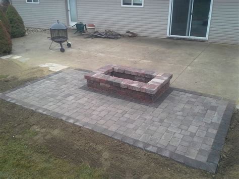 Check spelling or type a new query. Oaks Laredo Rectangle Fire Pit. Paver apron is made with ...