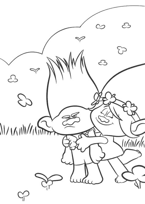 Get crafts, coloring pages, lessons, and more! Trolls Holiday movie Coloring Pages