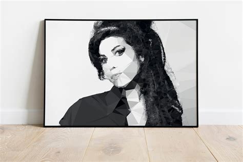 Amy Winehouse Poster Amy Winehouse Art Etsy